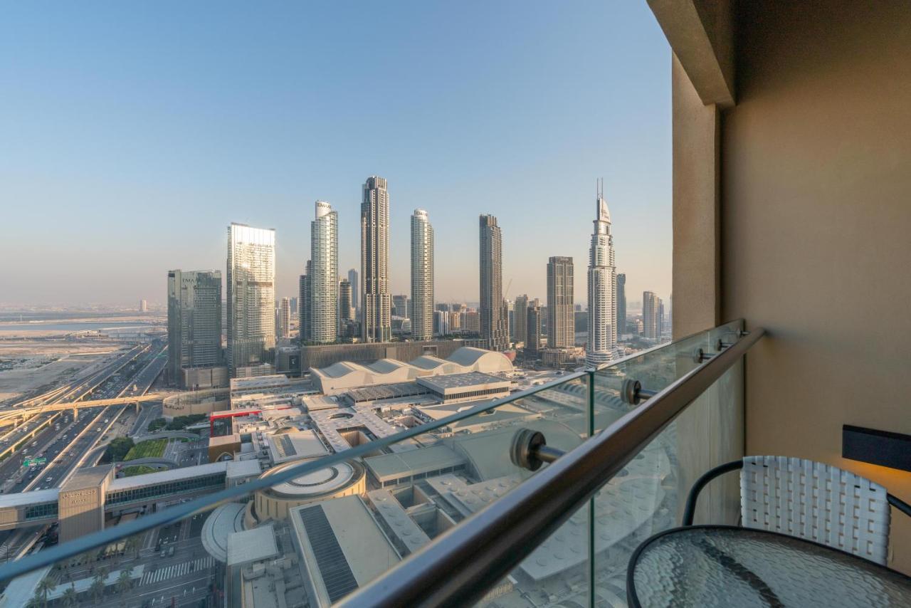 Superhost - Trendy Studio In The Heart Of Downtown Dubai - Address Dubai Mall Apartamento Exterior foto